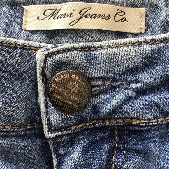 Mavi Jesy low rise jeans skinny ankle zippers embellishment soft lightweight 29 - Picture 7 of 15